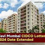 cidco lottery date extended